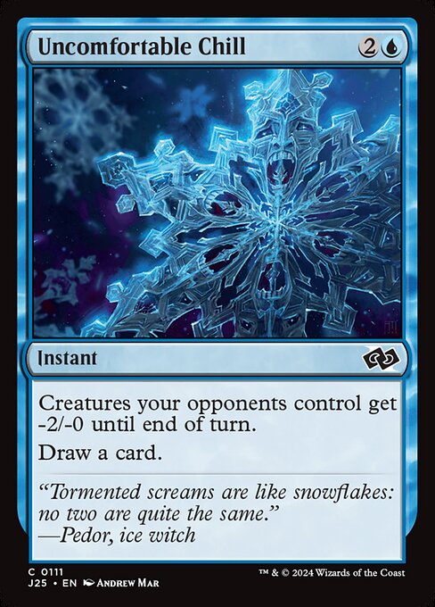 Uncomfortable Chill - Foundations Jumpstart Common Card