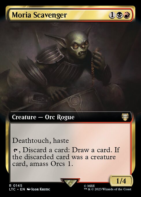 Moria Scavenger - Tales of Middle-earth Commander Rare Card