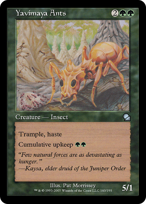 Yavimaya Ants - Masters Edition Uncommon Card