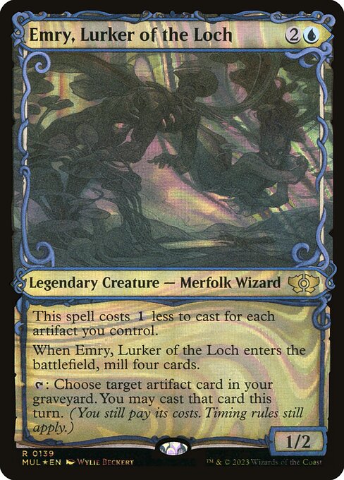 Emry, Lurker of the Loch - Multiverse Legends Rare Card