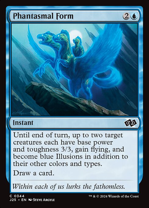 Phantasmal Form - Foundations Jumpstart Common Card
