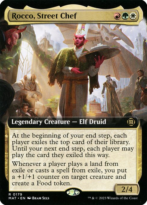 Rocco, Street Chef - March of the Machine: The Aftermath Rare Card