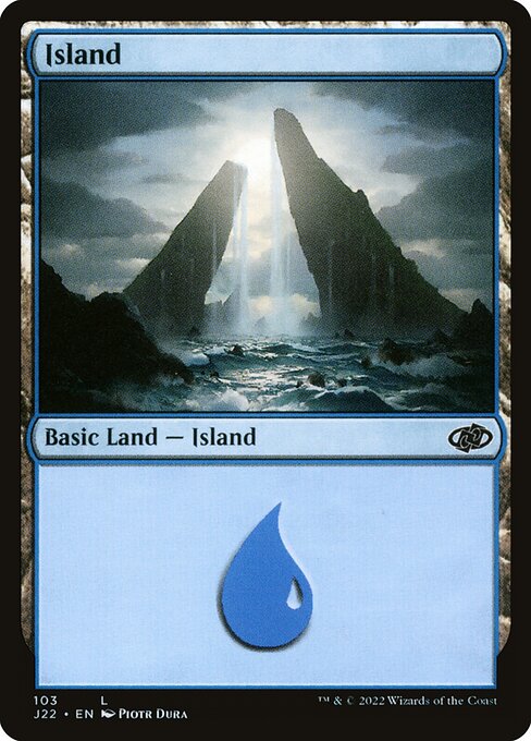 Island - Jumpstart 2022 Common Card
