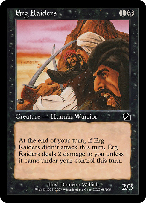 Erg Raiders - Masters Edition Common Card
