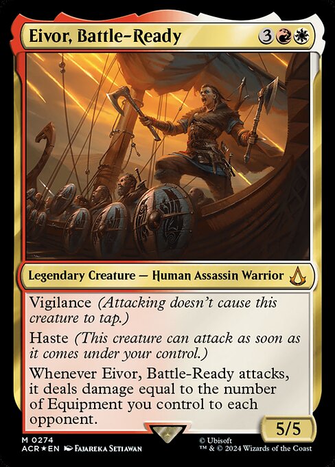 Eivor, Battle-Ready - Assassin's Creed Mythic Card