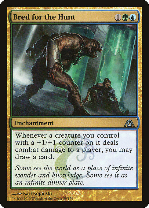 Bred for the Hunt - Dragon's Maze Uncommon Card