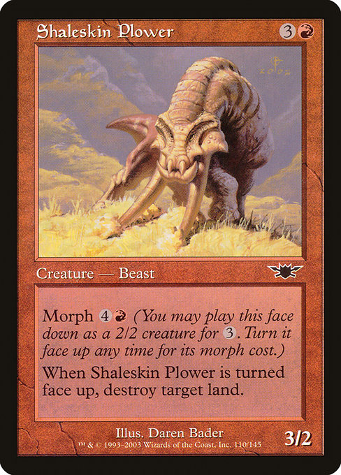 Shaleskin Plower - Legions Common Card