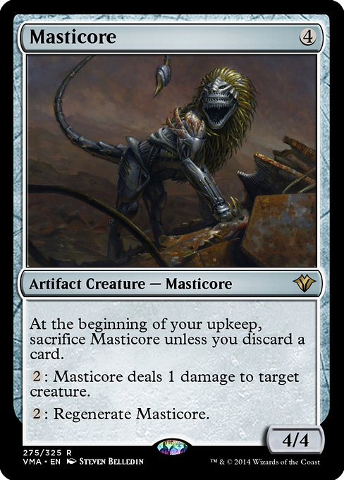 Masticore - Vintage Masters Rare Card