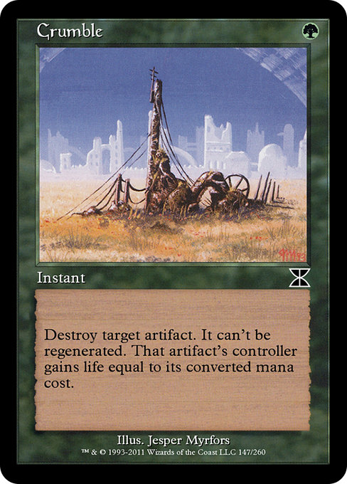 Crumble - Masters Edition IV Common Card