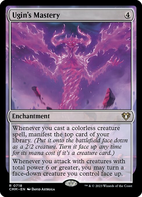 Ugin's Mastery - Commander Masters Rare Card