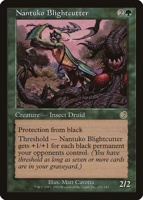Nantuko Blightcutter - Torment Rare Card