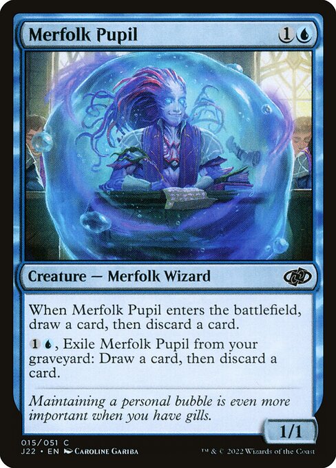 Merfolk Pupil - Jumpstart 2022 Common Card