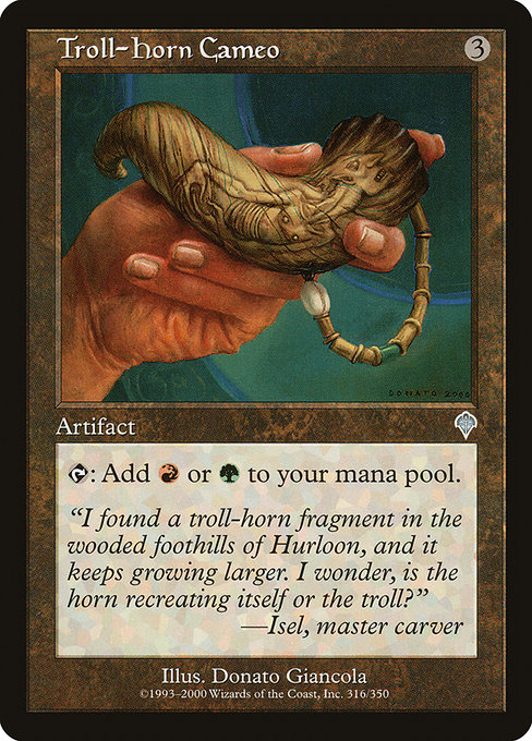 Troll-Horn Cameo - Invasion Uncommon Card