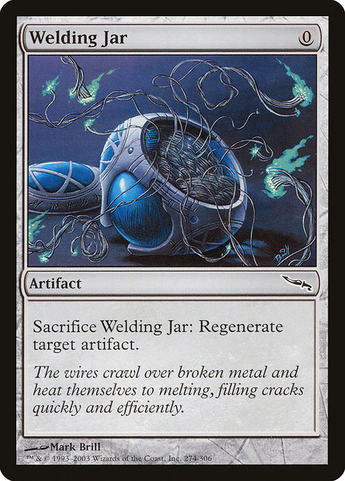 Welding Jar - Mirrodin Common Card