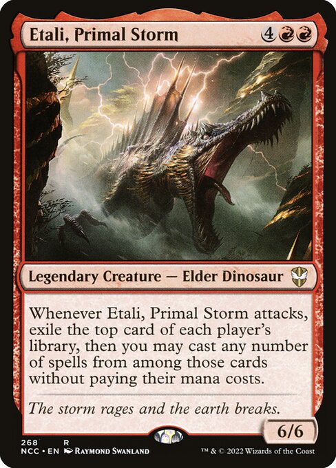 Etali, Primal Storm - New Capenna Commander Rare Card