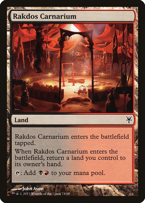 Rakdos Carnarium - Duel Decks: Sorin vs. Tibalt Common Card