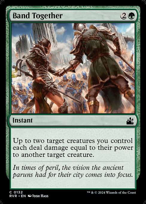 Band Together - Ravnica Remastered Common Card