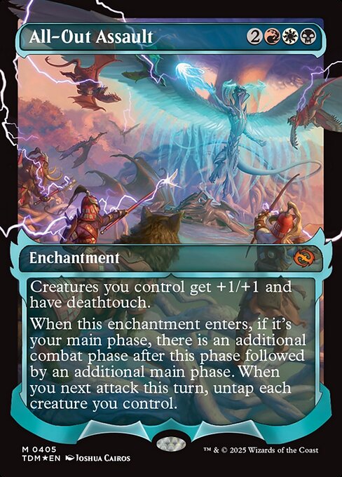 All-Out Assault - Tarkir: Dragonstorm Mythic Card