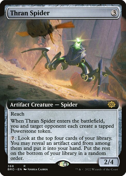 Thran Spider - The Brothers' War Rare Card
