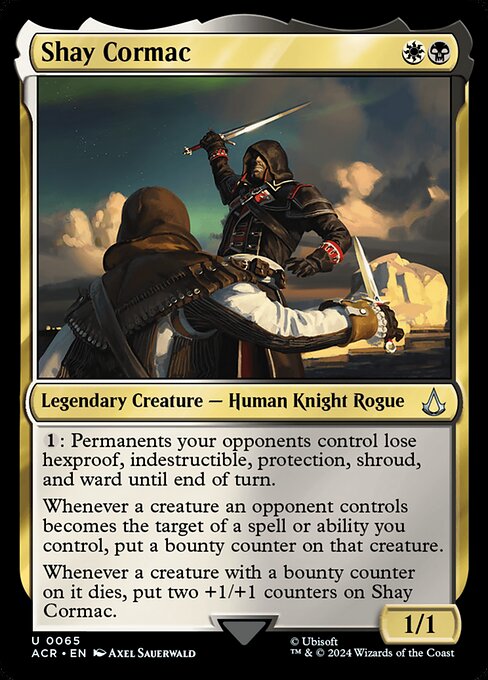 Shay Cormac - Assassin's Creed Uncommon Card