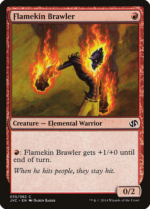 Flamekin Brawler - Duel Decks Anthology: Jace vs. Chandra Common Card