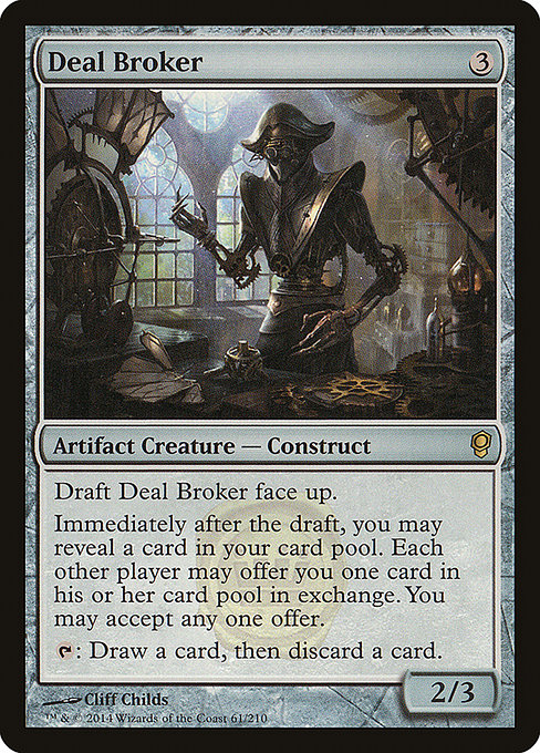 Deal Broker - Conspiracy Rare Card