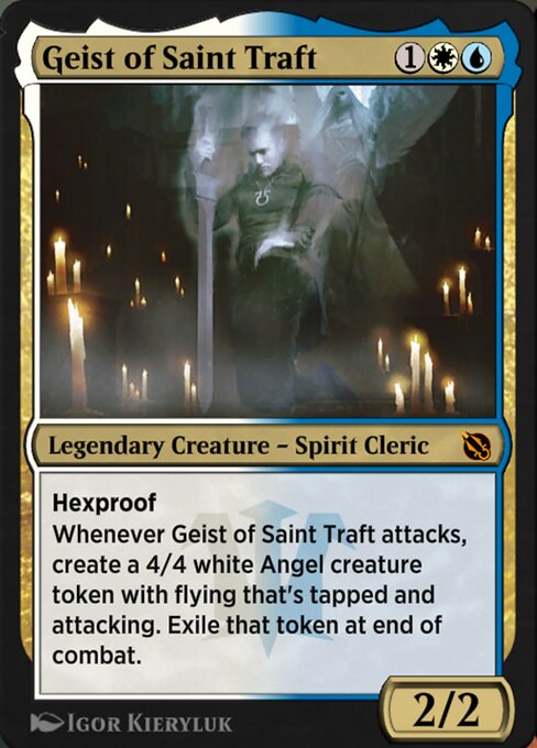 Geist of Saint Traft - Shadows of the Past Mythic Card