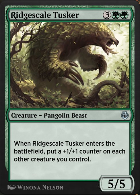 Ridgescale Tusker - Kaladesh Remastered Uncommon Card