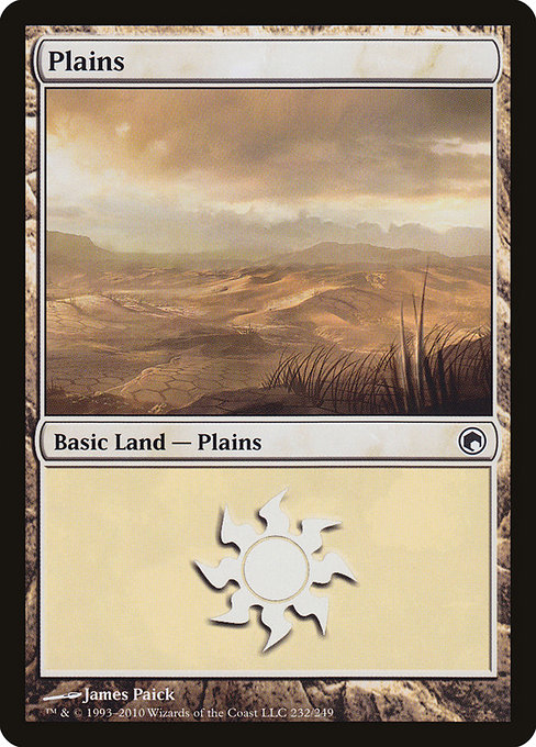 Plains - Scars of Mirrodin Common Card