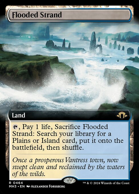 Flooded Strand - Modern Horizons 3 Rare Card