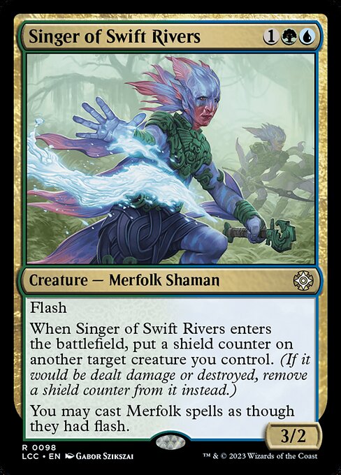 Singer of Swift Rivers - The Lost Caverns of Ixalan Commander Rare Card