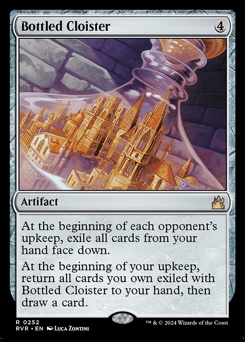 Bottled Cloister - Ravnica Remastered Rare Card