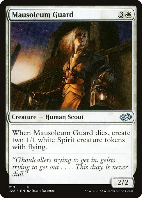 Mausoleum Guard - Jumpstart 2022 Uncommon Card