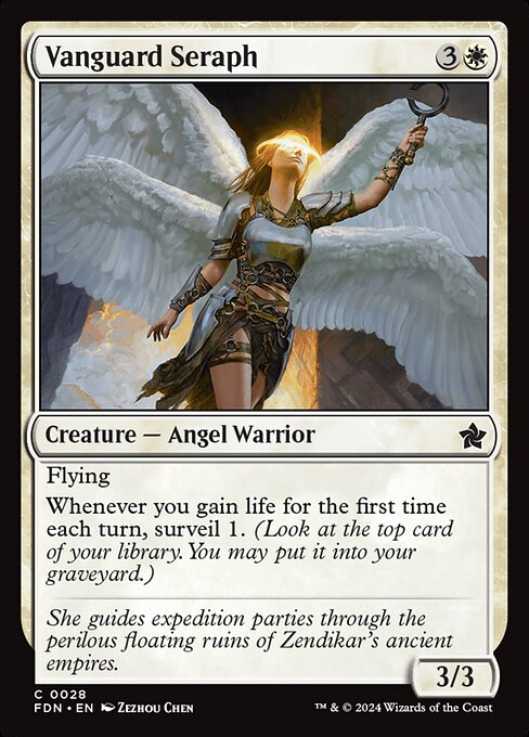 Vanguard Seraph - Foundations Common Card