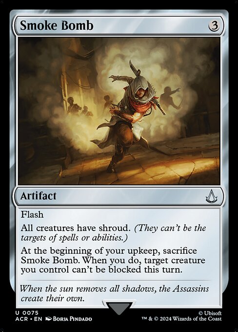 Smoke Bomb - Assassin's Creed Uncommon Card