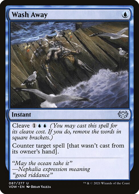 Wash Away - Innistrad: Crimson Vow Uncommon Card
