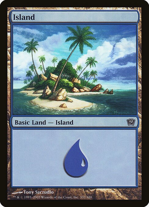 Island - Ninth Edition Common Card