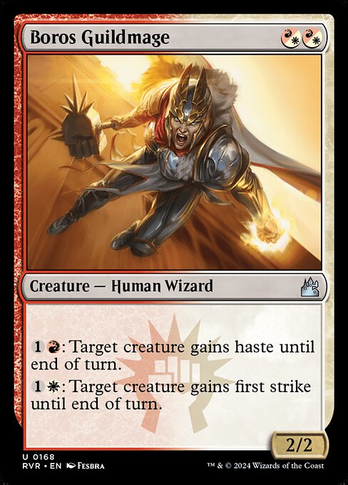 Boros Guildmage - Ravnica Remastered Uncommon Card