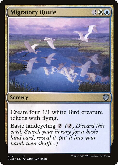 Migratory Route - Starter Commander Decks Uncommon Card