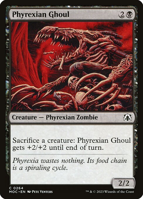 Phyrexian Ghoul - March of the Machine Commander Common Card