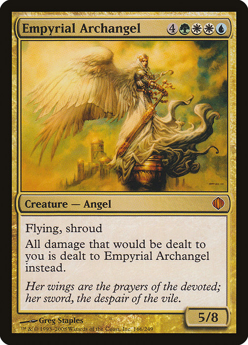 Empyrial Archangel - Shards of Alara Mythic Card