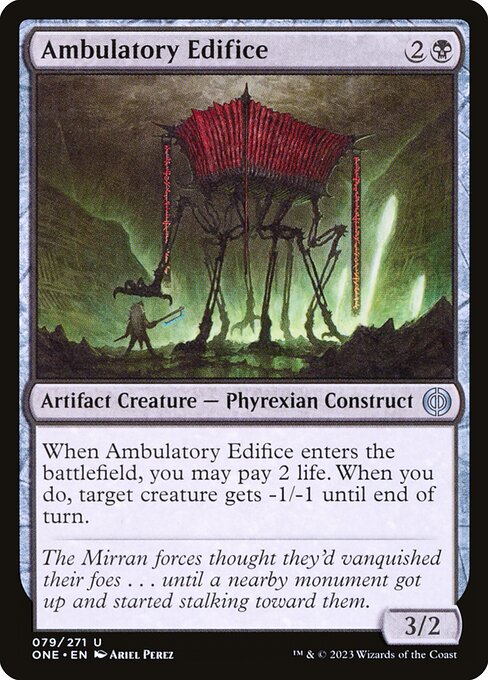 Ambulatory Edifice - Phyrexia: All Will Be One Uncommon Card