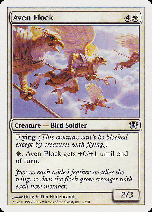 Aven Flock - Ninth Edition Common Card