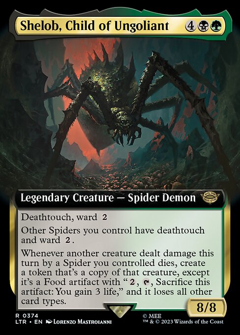 Shelob, Child of Ungoliant - The Lord of the Rings: Tales of Middle-earth Rare Card