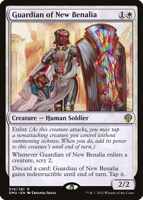 Guardian of New Benalia - Dominaria United Rare Card