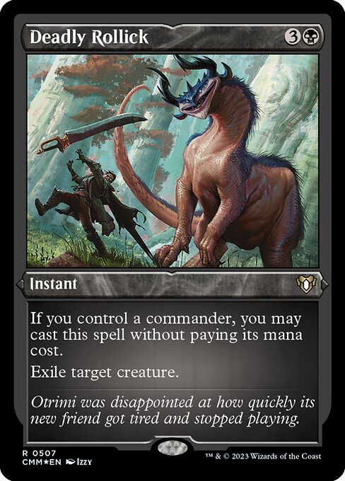 Deadly Rollick - Commander Masters Rare Card