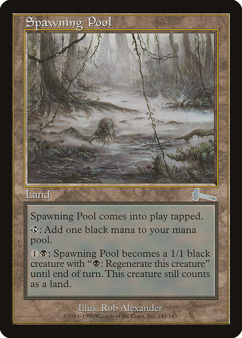 Spawning Pool - Urza's Legacy Uncommon Card