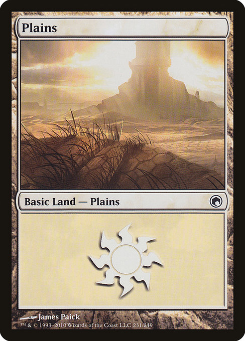 Plains - Scars of Mirrodin Common Card
