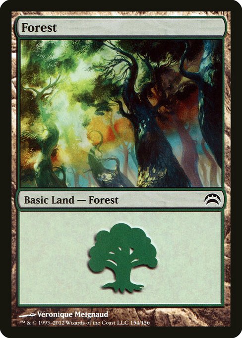 Forest - Planechase 2012 Common Card