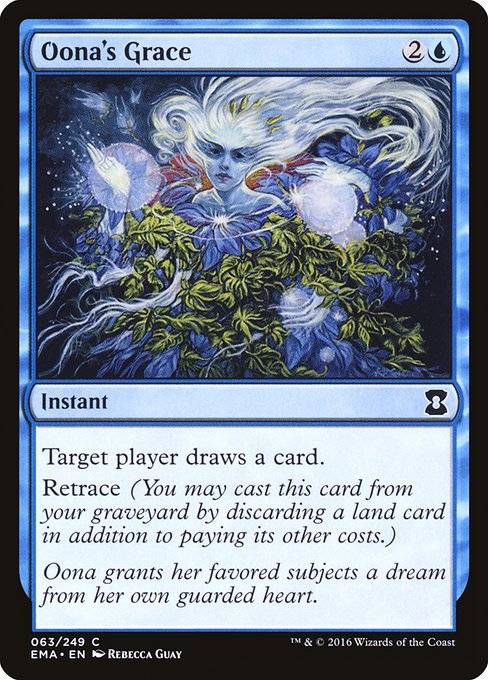 Oona's Grace - Eternal Masters Common Card